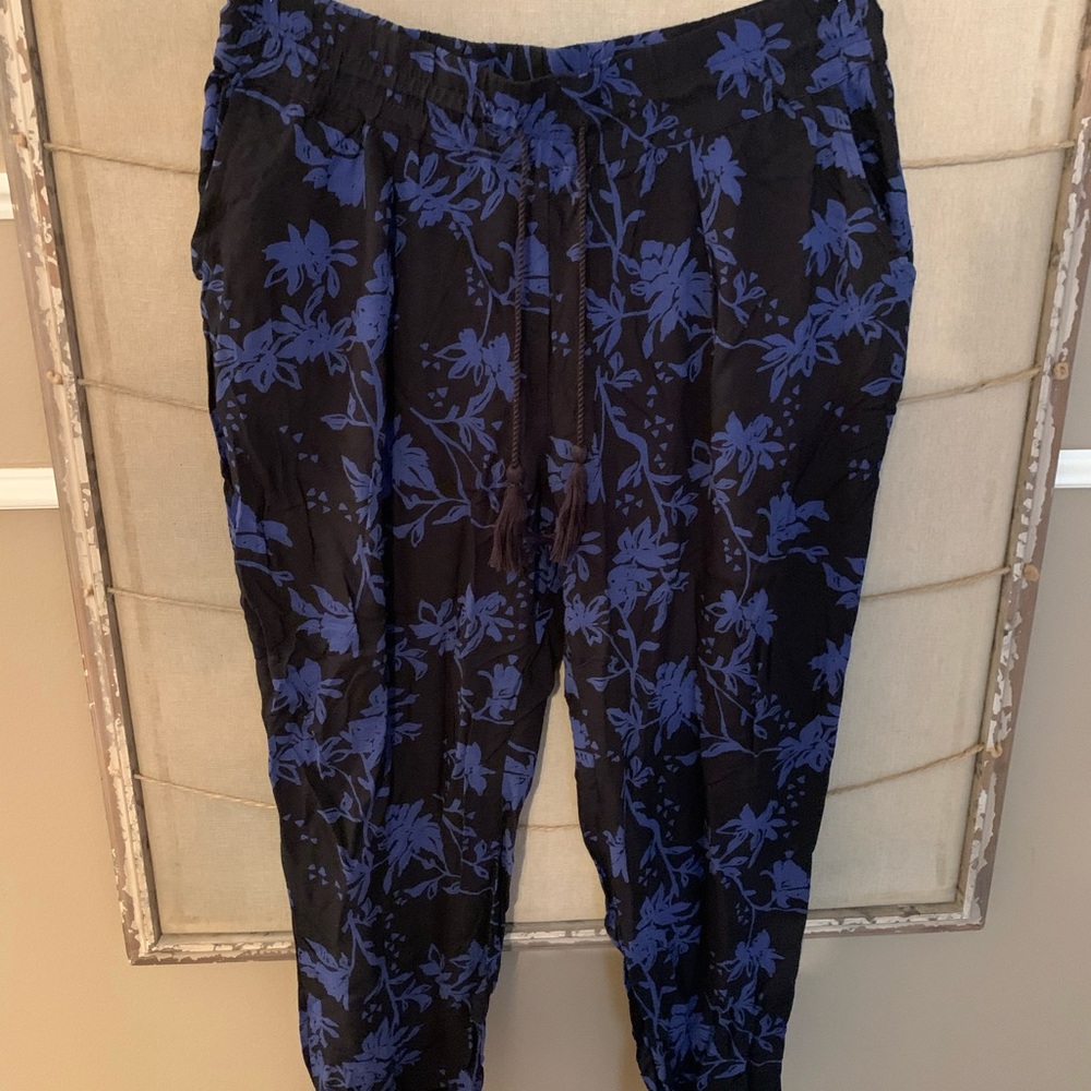 Lucky Brand Linen Jogger Pants - Medium